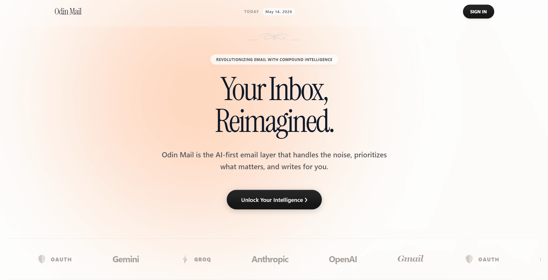 ODINMAIL — project screenshot