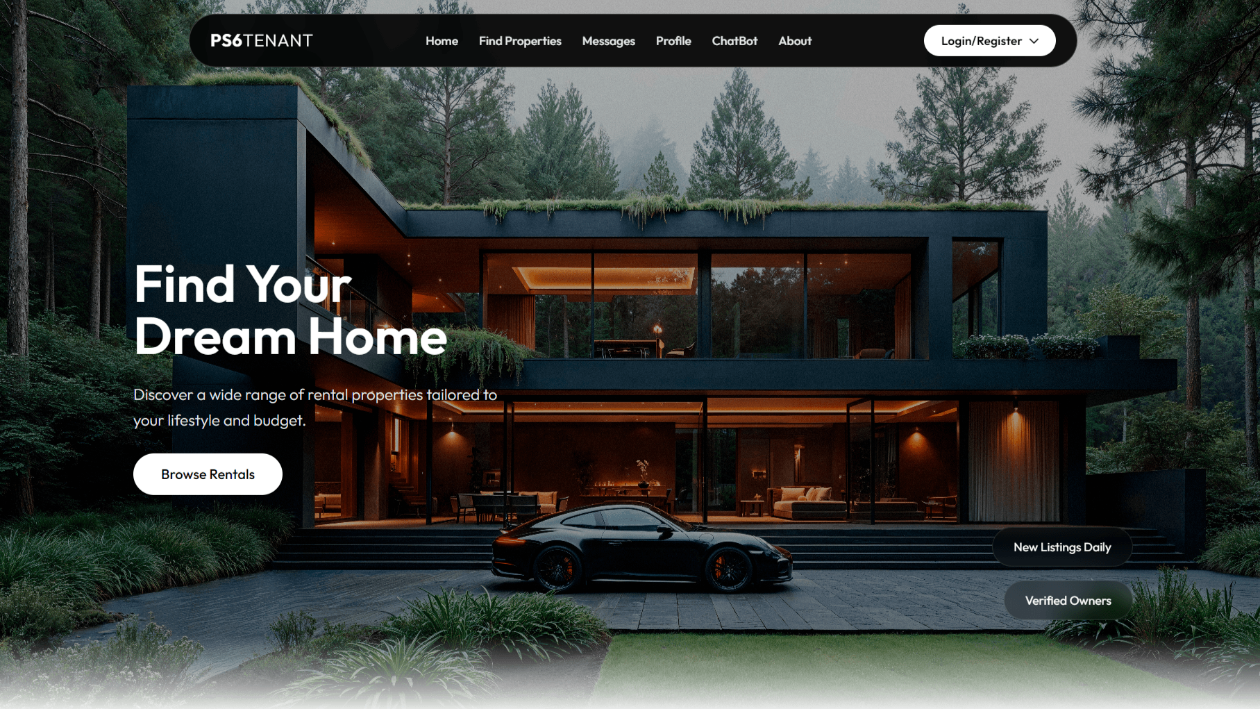Property Sales & Rental — project screenshot